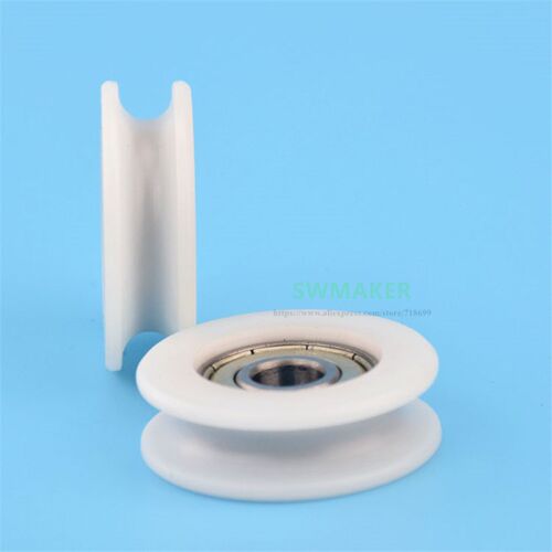 SWMAKER 1pcs 8*34*10.5mm plastic bearing pulley / roller, ba