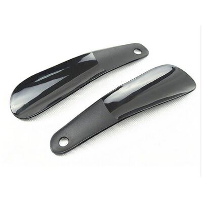 12cm New Arrival Professional Black Plastick Shoe Horn Spoon
