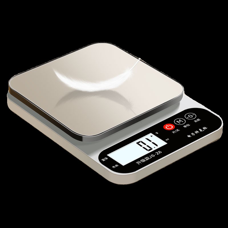 德国风电子秤小型精准称重高精度商用便携式厨房烘焙计量食物称