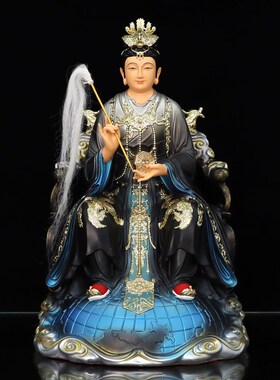 地母娘娘后土娘娘大地之母家用地姥地母元君树脂桌面摆件