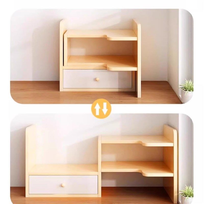 桌上桌面书架收纳整理架简易多层伸缩架家用书桌小书柜,收纳整理,书桌收纳置物架,淘宝优惠券,粉丝福利购,淘宝优惠卷