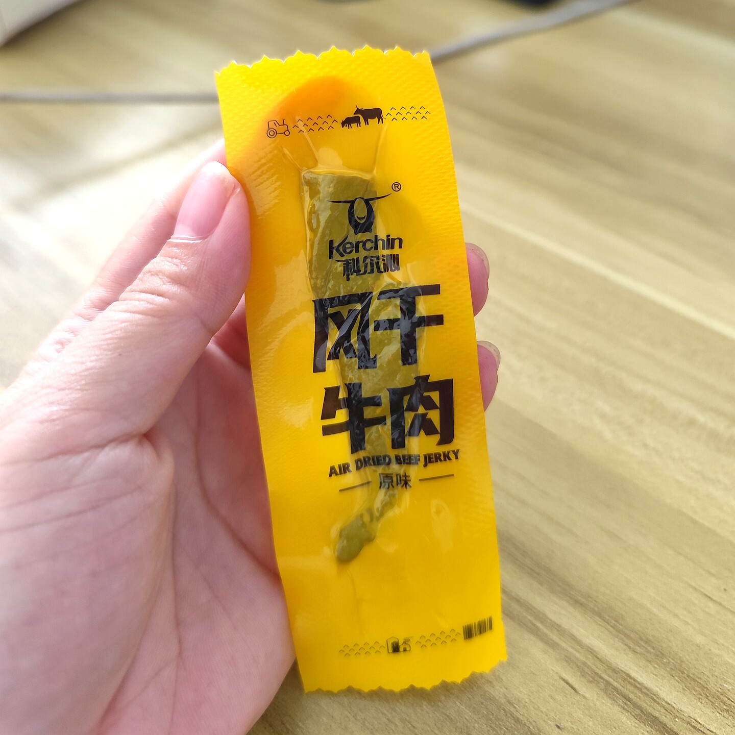 科尔沁手撕风干牛肉干238gX2袋内蒙古特产孕妇小吃独立包装零食品