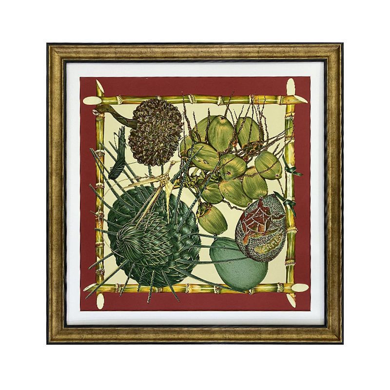 90装裱画框复古欧式外框架实木相框新古典怀旧装饰框挂墙