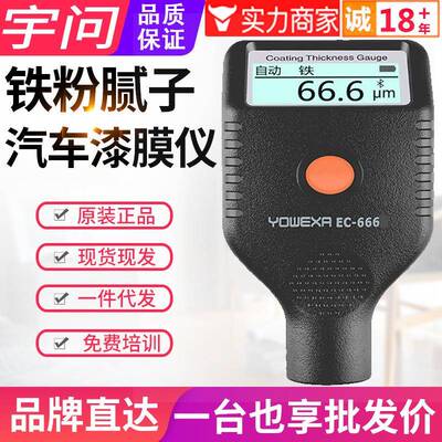 汽车漆膜仪EC666X/SE/555SE/777E铁粉腻子油漆面检测仪耐寒款