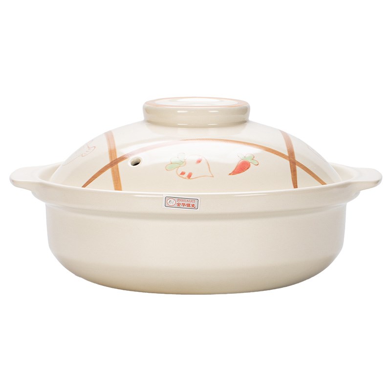 金华锂瓷砂锅陶瓷煲汤炖锅家用砂锅耐高温明火炉多用大容量汤煲