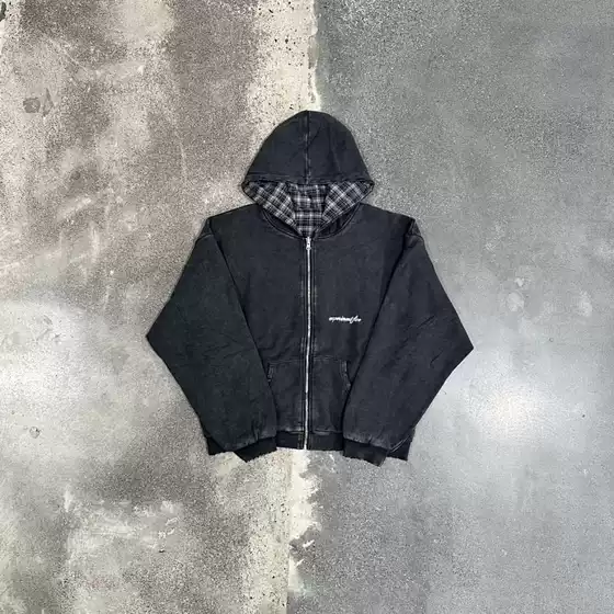 F-Exp2.0 Version of the Washable Black Two-Way Zipper Shirt