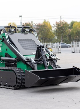 木箱包装出口小型滑移装载机 HT380型EPA排放出口北美庭院果园用