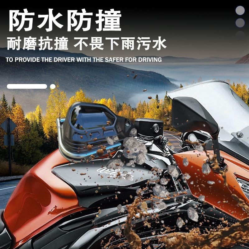 适用川崎NINJA400摩托车手把挡风罩护手罩耐磨折叠护手套铝合金