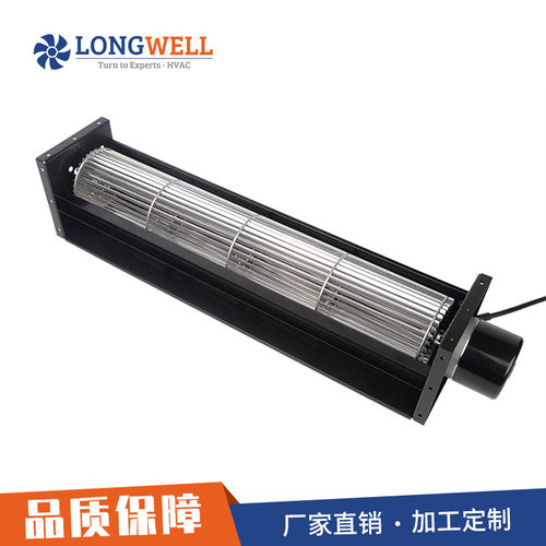 朗伟DC80系列横流风机 工业低噪音24V 贯流风机空调风机 厂家销售