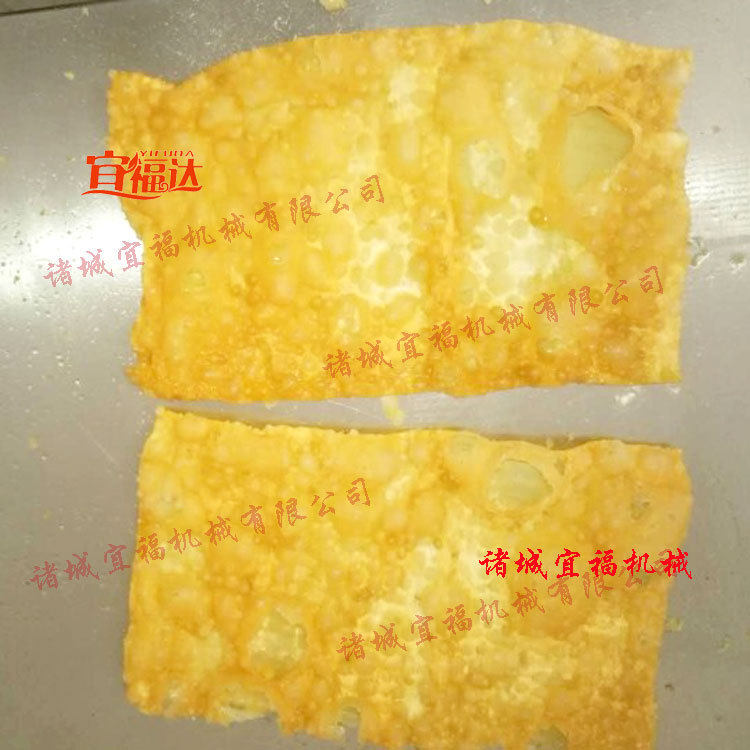 油炸薄脆生产线 北京脆皮油炸机 宜福全自动炸麻花机油炸设备