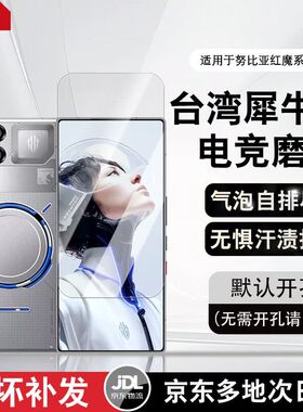 NE适用努比亚红魔11Pro+Air/10/9/8/7/6/5S手机保护贴膜磨砂防窥膜高清软膜非水凝膜犀牛膜 直屏膜|不沾指纹