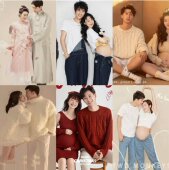 艺术照男女拍照套装 时尚 影楼孕妇情侣摄影服饰夫妻写真服装 新款