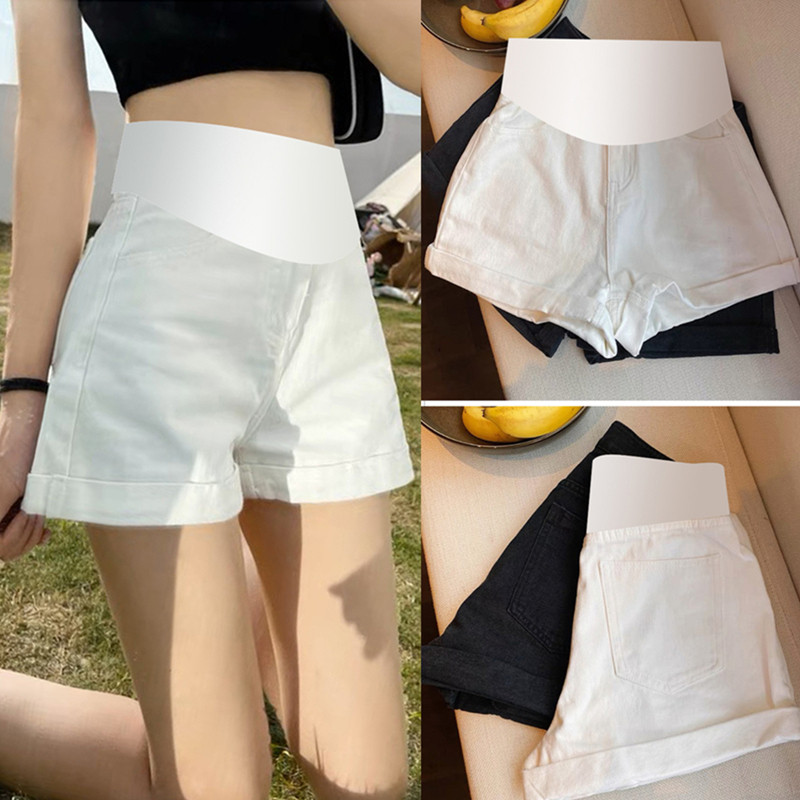 孕妇装夏装时尚款卷边宽松孕妇牛仔短裤外穿孕妇短裤安全裤女夏季,孕妇装/孕产妇用品/营养,孕妇打底裤,淘宝优惠券,粉丝福利购,淘宝优惠卷