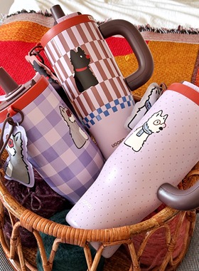 【沈月同款】Uookqi原创316内胆霸王杯大容量 随行杯保温杯1200ML