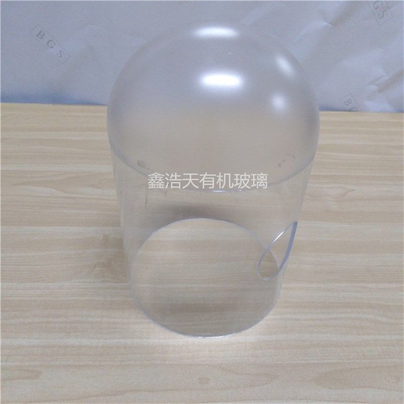 速发亚克力圆管罩有机玻璃罩子防尘罩透明储物罩圆柱形展示罩发光