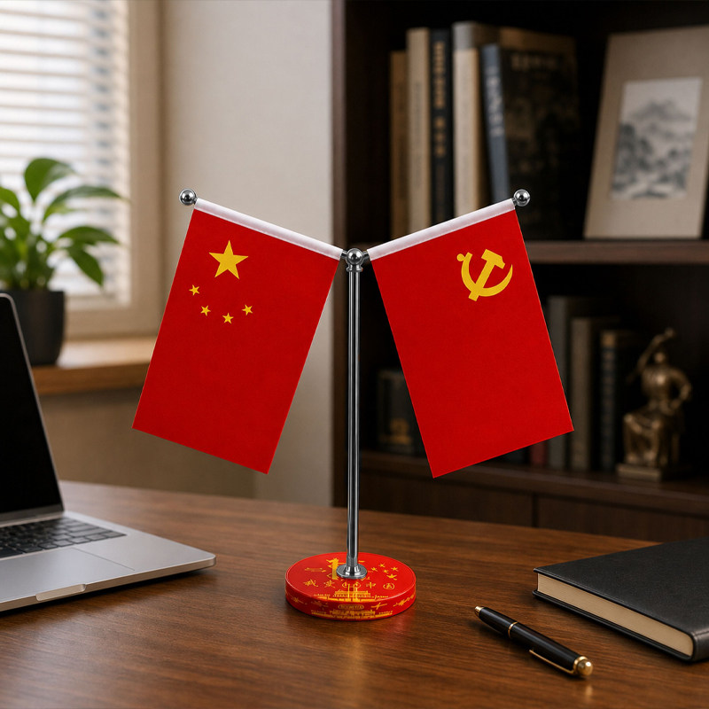 红旗摆件家用汽车摆件办公室客厅