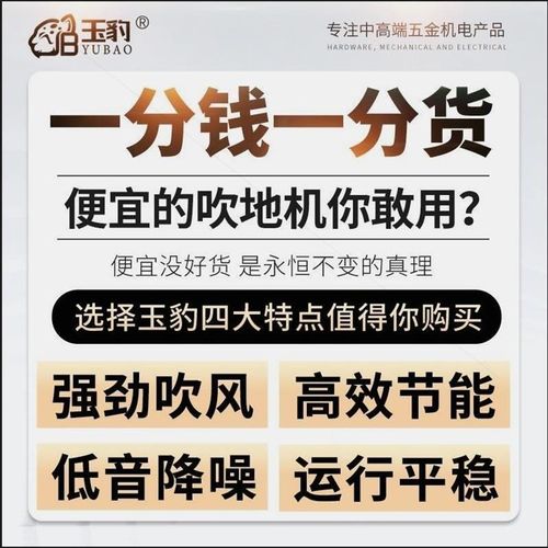 吹地机地面商用大功率吹干机家用卫生间厕所地面吹风机强力除湿