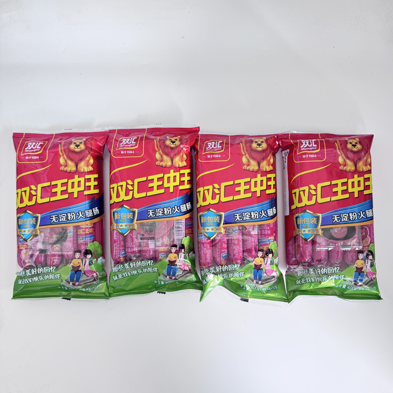 双汇王中王无淀粉火腿肠400g*20