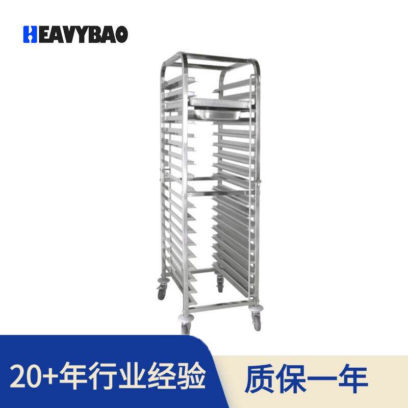 不锈钢份盘车烤盘烘焙架子车15层18层饼盘车厂家直销