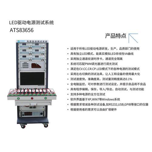 l驱eATS83656d年动电源测试设备定制 试15ATE电源自动测系统厂家