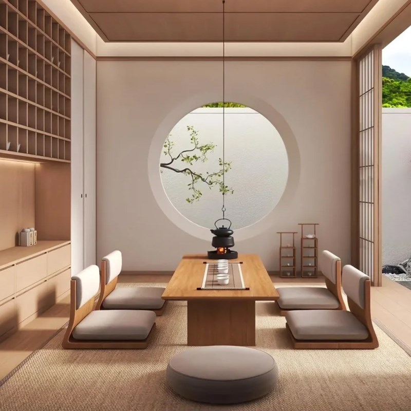 日式榻榻米茶桌2025新款小型实木家用小茶台泡茶桌新中式客厅茶几