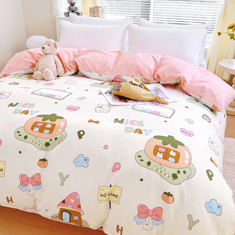 定做100全棉被套单件250x200x230cm双人160x180x240 单人被罩