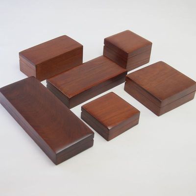 花梨木首饰盒 木盒子定做尺寸 木箱字手镯盒子项链盒子 礼品盒子