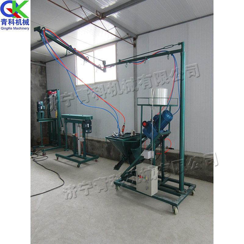 80型螺杆式GRC喷浆机 三相电建筑业用机 水泥砂浆喷涂机