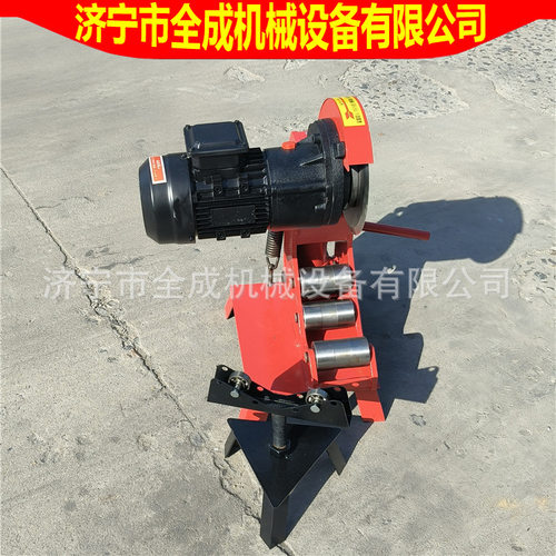 镀锌管割管机建筑消防管电动液压切割机济宁全成化工管电动切管机