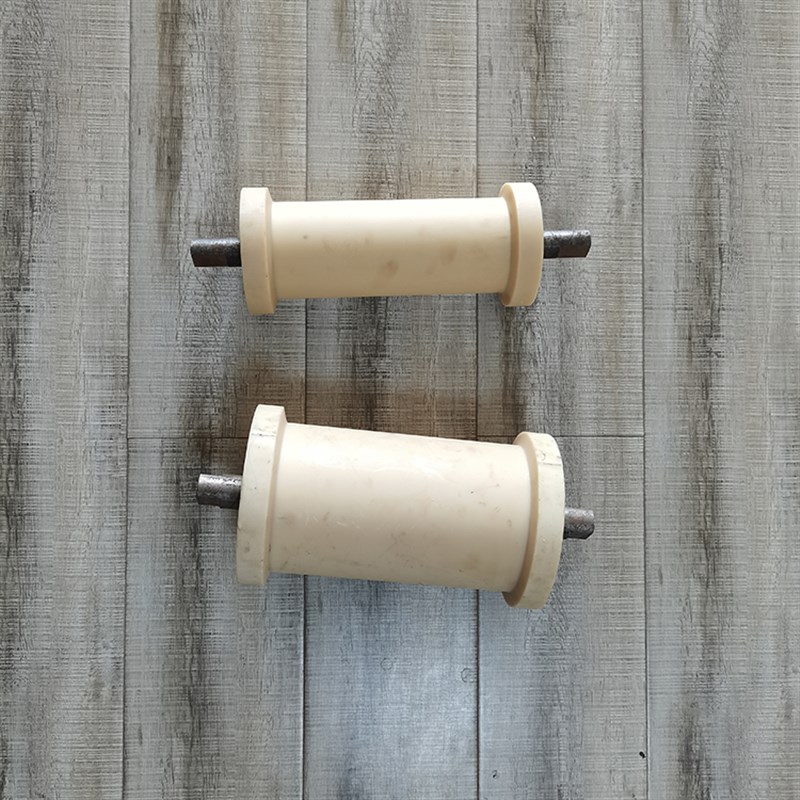 聚氨酯地辊 尼龙地滚 防水防尘槽型托轮 聚乙烯高分子托辊滚筒