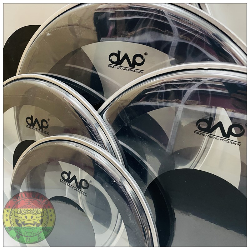 DAAP 国货精品 架子鼓 单层加止音圈 带加强点 嗵鼓皮 套鼓皮 军