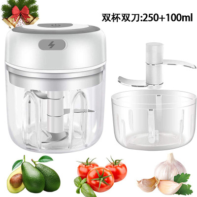 搅蒜器小巧无线电动蒜蓉拉蒜器蒜泥机压蒜器手动 garlic chopper