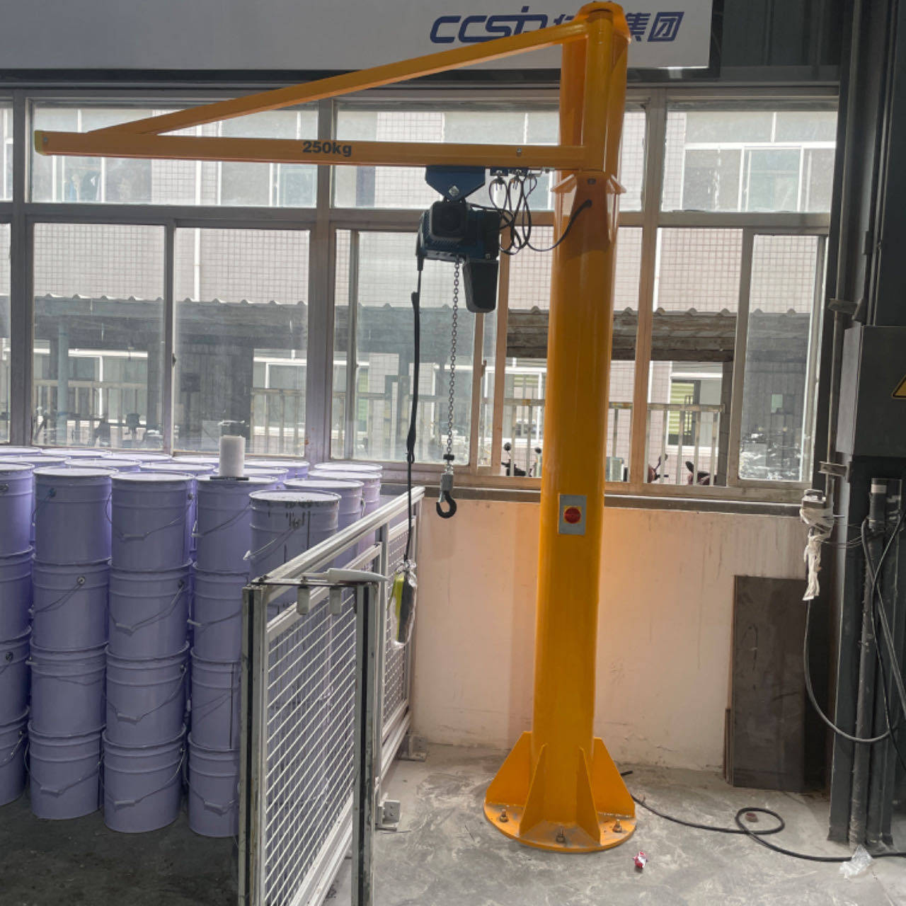 立柱式悬臂吊360度电动旋转单臂吊1吨3吨5吨