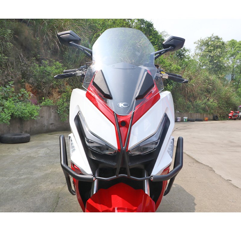 适用光阳H150保护杠防摔保险杠排气防摔棒侧杠RacingH150改装配件