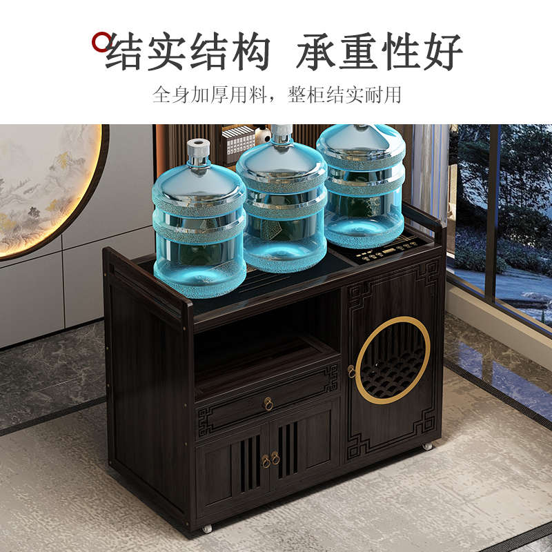 移动边几小推车客厅沙发茶几非实木茶桌家用多功能茶水柜中式茶台
