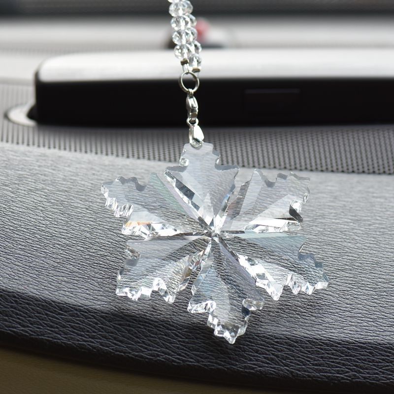 汽车挂件雪花女神款饰品高档创意优质车内风铃挂饰吊饰后视镜,汽车用品/电子/清洗/改装,车挂,淘宝优惠券,粉丝福利购,淘宝优惠卷