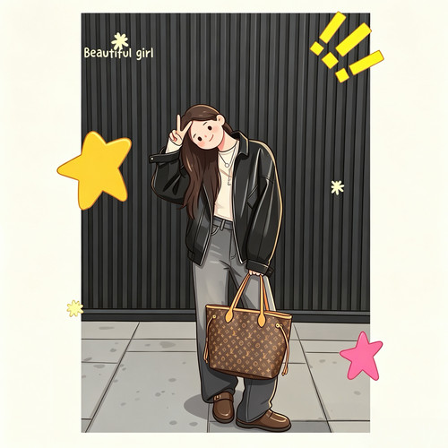 【限时降价】Louis Vuitton/【中号购物袋】/植鞣革修复