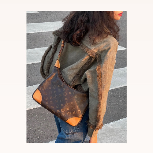 【98新】Louis Vuitton/【牛角小号】/植鞣革修复