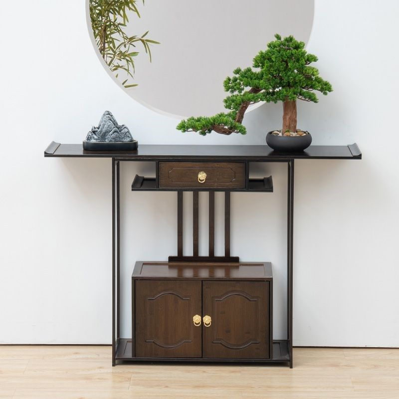 新中式入户门厅柜玄关柜靠墙玄关桌子现艺术玄关台摆件架装饰柜,住宅家具,门厅/玄关柜/玄关架,淘宝优惠券,粉丝福利购,淘宝优惠卷