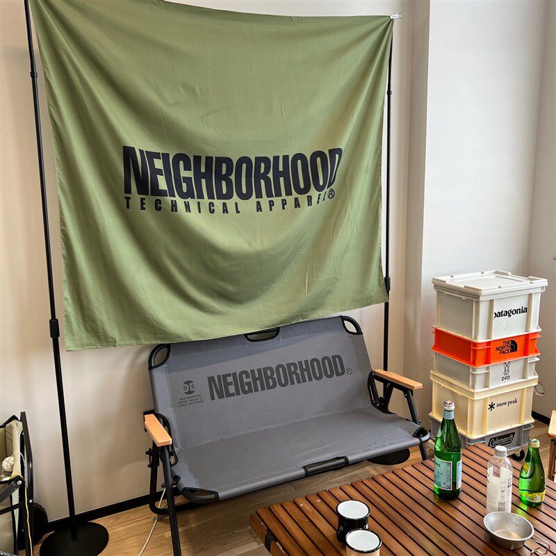 橄榄底户外风格NEI日韩风壁作室办公室客厅墙工装景背饰布艺挂布
