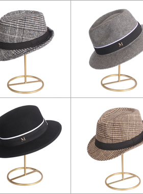 样板房衣帽间男士欧式家居展厅摆件衣柜陈列礼帽装修全屋定制