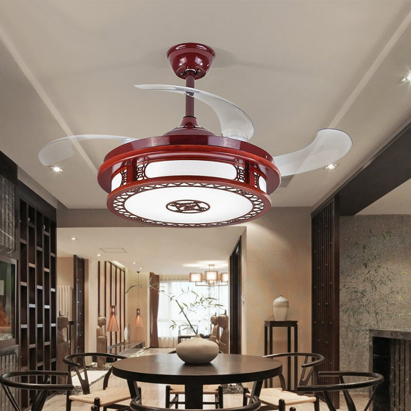 中式吊灯隐形实木餐厅仿古中国风客厅卧室书房灯具,家装灯饰光源,客厅吊灯,淘宝优惠券,粉丝福利购,淘宝优惠卷