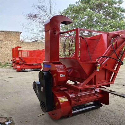 小型玉米秸秆粉碎机机三次粉碎青储秸秆收割机芦苇机