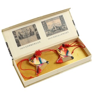 白象梳篦 中国风木梳子情侣对梳比翼齐双飞伴手小礼物创意小礼品