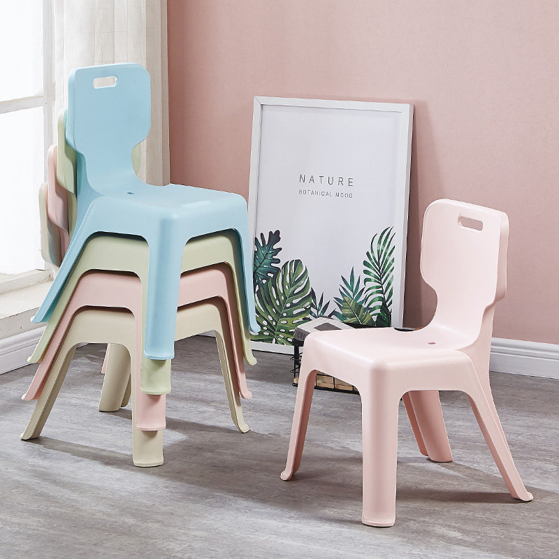 月墨家用儿童小椅子学生学习椅幼儿园塑料餐椅靠背换鞋矮凳,住宅家具,儿童学习椅,淘宝优惠券,粉丝福利购,淘宝优惠卷