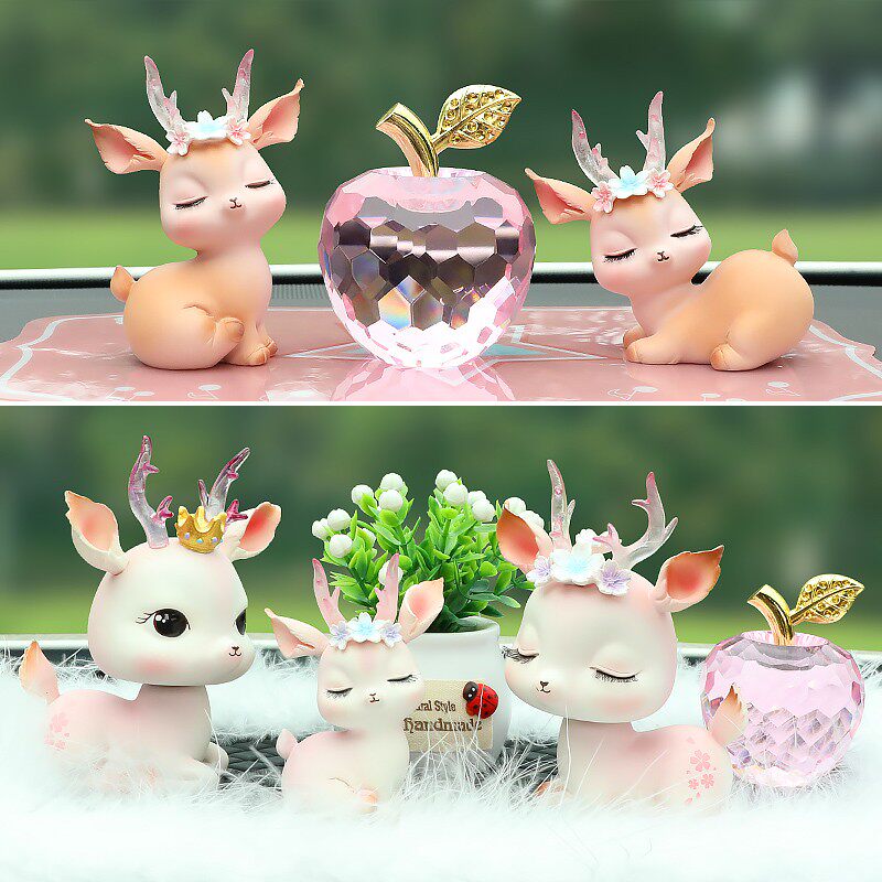 汽车内饰品摆件一路创意可爱女士高档车载漂亮装饰用品大全,汽车用品/电子/清洗/改装,摆件,淘宝优惠券,粉丝福利购,淘宝优惠卷