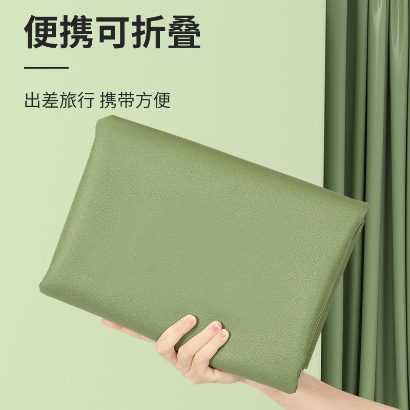 折叠瑜伽垫橡胶防滑超薄铺巾旅行便携户外垫子女生地垫家用