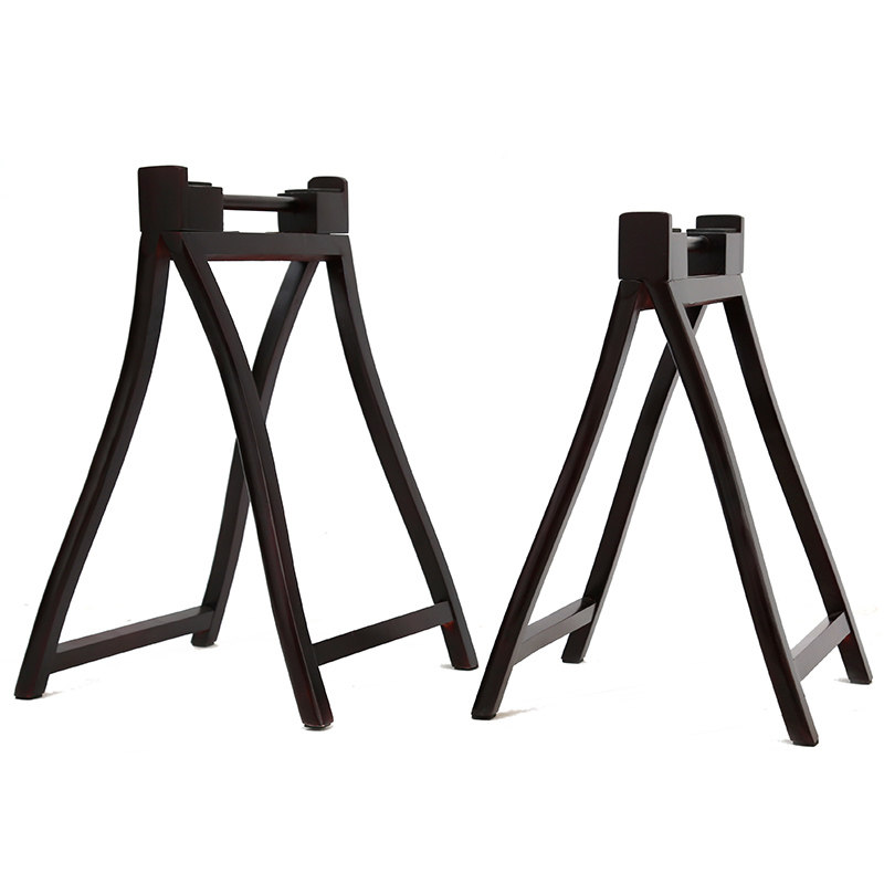 敦煌古筝a架便携式A型支架高档实木古争架子筝架立式琴架脚架