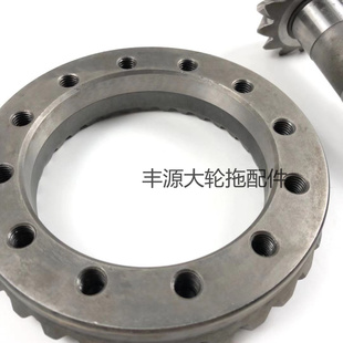 854 950前桥圆锥盆齿锥齿RE271380齿圈和小齿轮 754 迪尔5