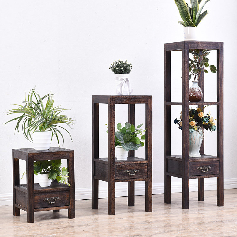 实木花架烧桐木客厅阳台绿萝多层花盆架中式盆景室内花几,住宅家具,花架/花几,淘宝优惠券,粉丝福利购,淘宝优惠卷